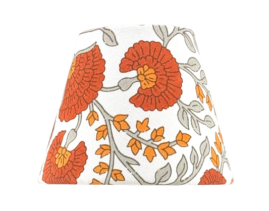 Marigold Floral Lamp Shade for Cordless Lamps | Fits Zafferano Poldina & Generic Bases